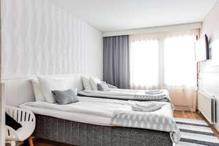 Отель Hotel Kajaani Каяани Двухместный номер «Комфорт» с 1 кроватью или 2 отдельными кроватями-5